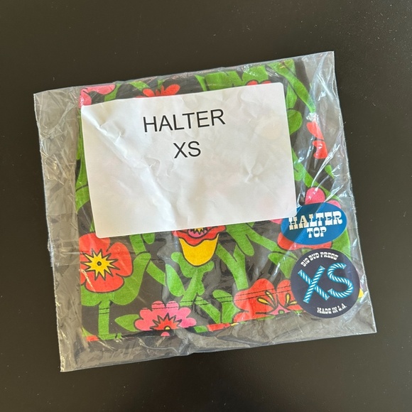 NIB Big Bud Press Halter Flower Tangle Print - Picture 2 of 2